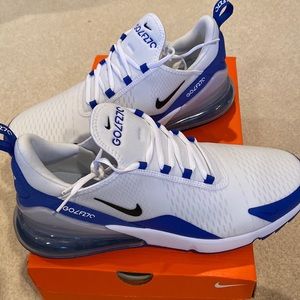 Brand new Nike Air Max 270 G white black-racer blue